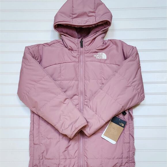 NWT The North Face Girl's Reversible Shasta Short Parka Jacket - Picture 1 of 11